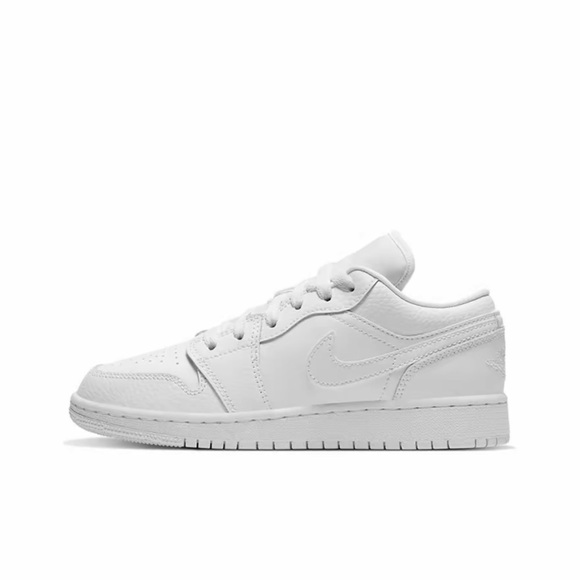 Nike Air Jordan 1 Low (GS) - 553560-130 - White white